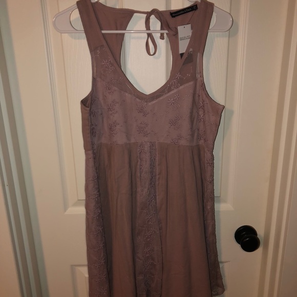 Abercrombie & Fitch Dresses & Skirts - NWT Dusty Mauve Colored Abercrombie Mini Dress!!! Abercrombie & Fitch Dresses & Skirts - NWT Dusty Mauve Colored Abercrombie Mini Dress!!!